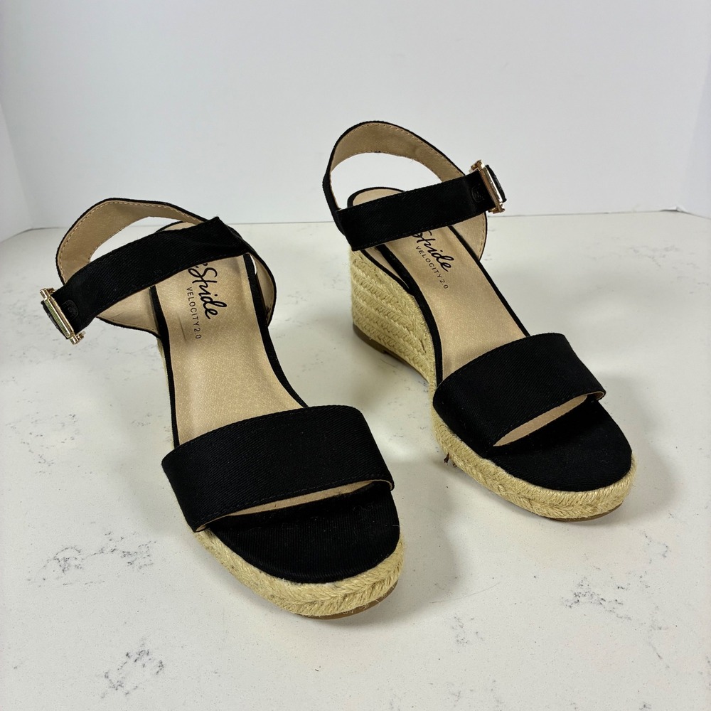 LifeStride Sandal Velocity 2.0 Tango 2 Espadrille Wedge Summer Coastal Vacation